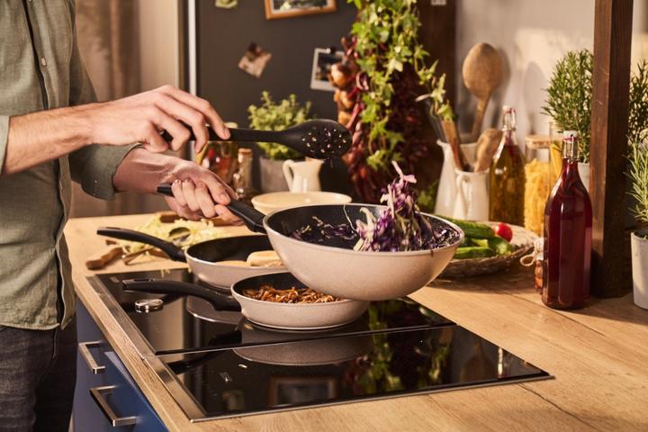 Actual product image Ballarini Ledro Bratpfanne 24cm (24 cm, Frying pan, Aluminium)