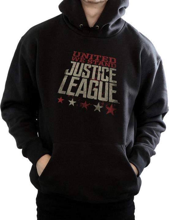 Immagine prodotto Justice League Movie United We Stand Felpa con Cappuccio Uomo (S)