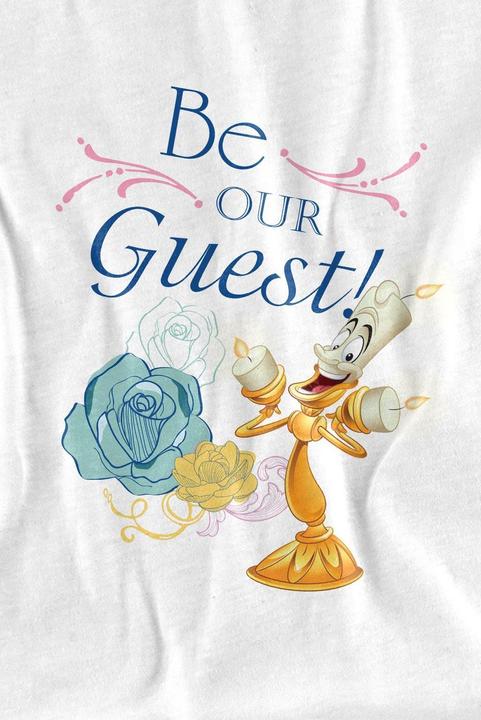 Immagine prodotto Beauty And The Beast Be Our Guest Maglietta Bambini (152, 158)