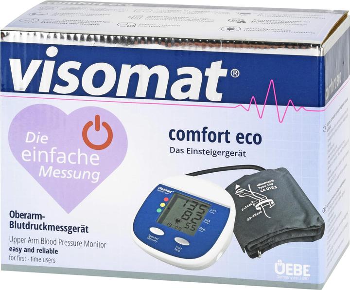 Actual product image UEBE visomat comfort eco Beginner's device for blood pressure measurement, 1 pc. Device (Blood pressure monitor upper arm)