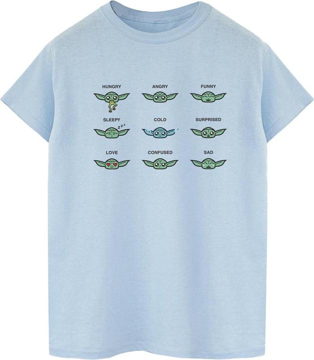 Actual product image Star Wars Mens Mandalorian Grogu Mood T-Shirt (M)