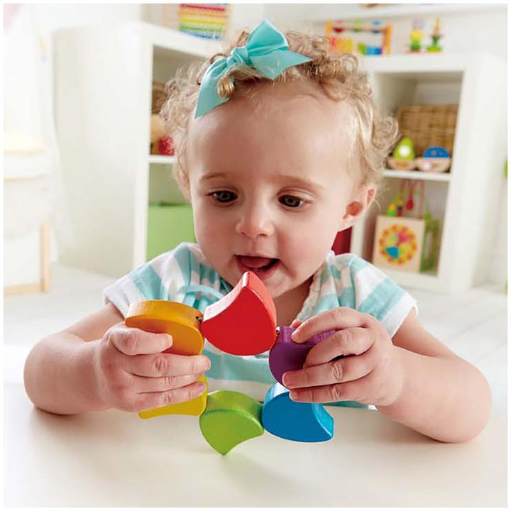 Actual product image Hape Rainbow Gripper (Display of 6)
