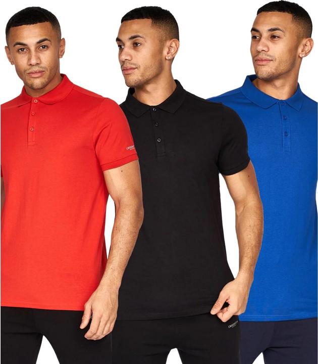Produktbild Crosshatch Traymax Poloshirt (3erPack) (S)