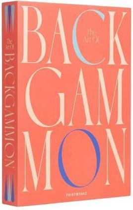 Actual product image Printworks Classic - Art of Backgammon -peli (French, German, English)