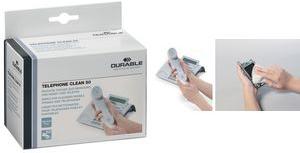 Produktbild Durable Telephone Clean 50 578502 Reinigungstücher 50 Stück (50 x)