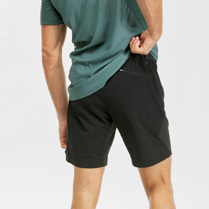 Actual product image Quechua Wandershorts Herren - MH500 schwarz (M)