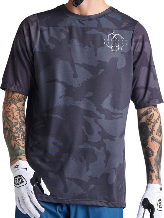 Actual product image Troy Lee Designs Skyline SS Jersey - Shadow (L)