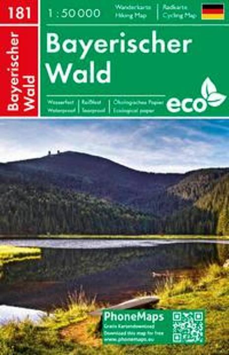 Produktbild Bayerischer Wald, Wander - Radkarte 1 :