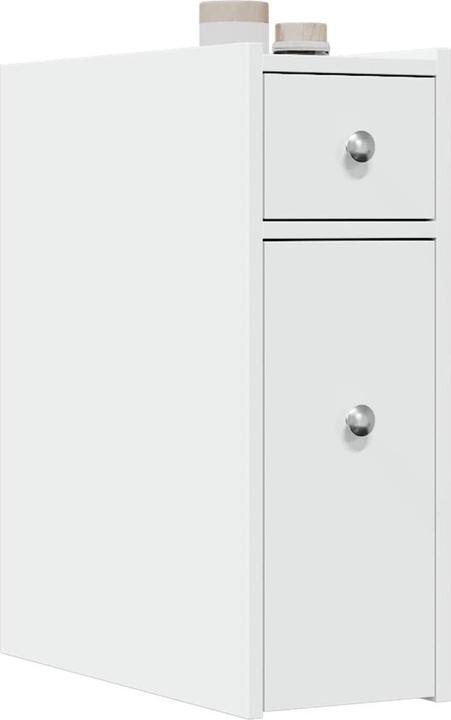Produktbild VidaXL Badschrank Schmal mit Rollen