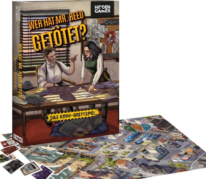 Image du produit Hidden Games HID00017 - Jeu de société sur le crime : Qui a tué M. Reed? (EN) (Allemand)