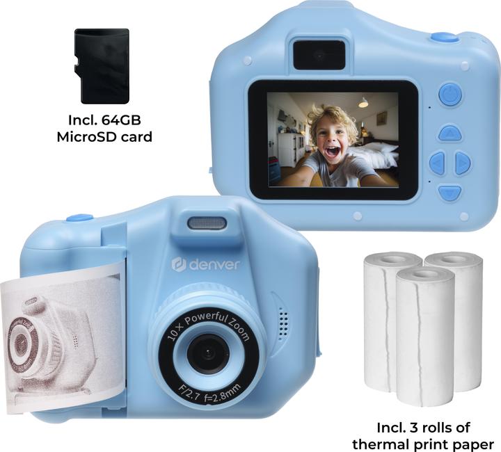 Immagine prodotto Denver KPC-1370 telecamera per bambini con stampante
