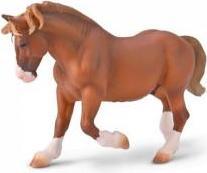 Image du produit Collecta Cheval de trait breton Étalon alezan