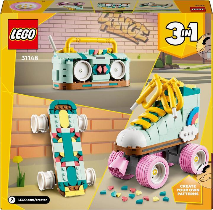 Image du produit LEGO Patin à roulettes (31148, LEGO Creator 3-in-1)