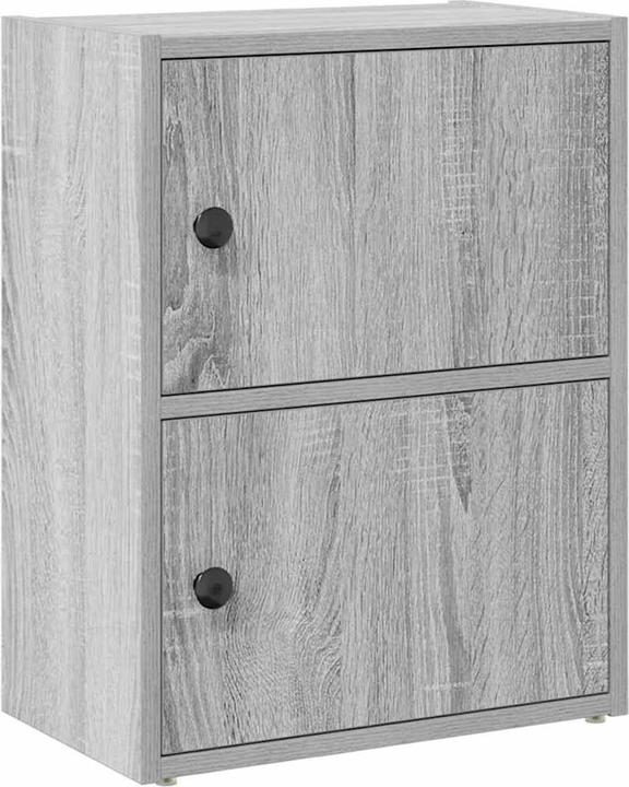 Productafbeelding VidaXL Boekenkast Grijs Sonoma 40x24x102 cm Boekenkast op houtbasis