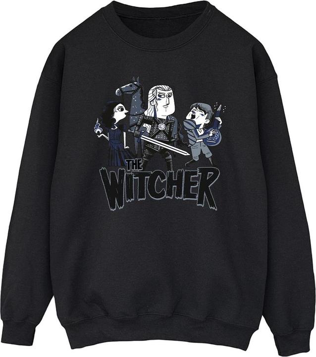 Image du produit Netflix - Sweat THE WITCHER TEAM ILLUSTRATED - Homme (L)