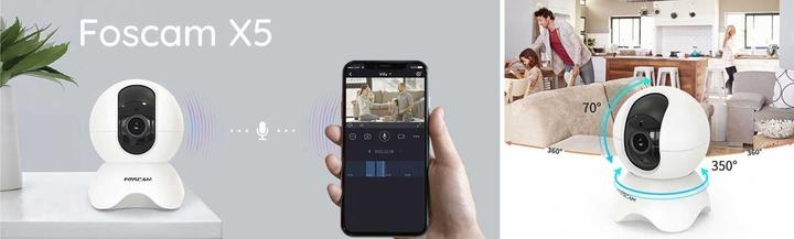 Produktbild Foscam X5 Wi-Fi (2560 x 1920 Pixels)
