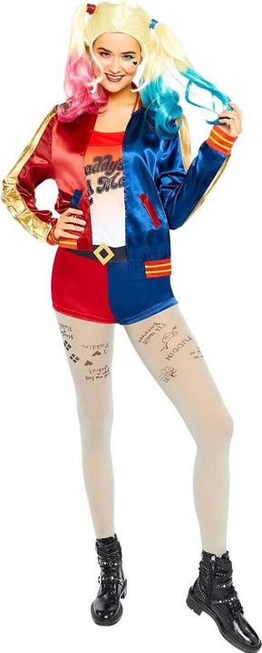 Harley Quinn Ragazze Daddy's Lil Monster Costume (134, 140)