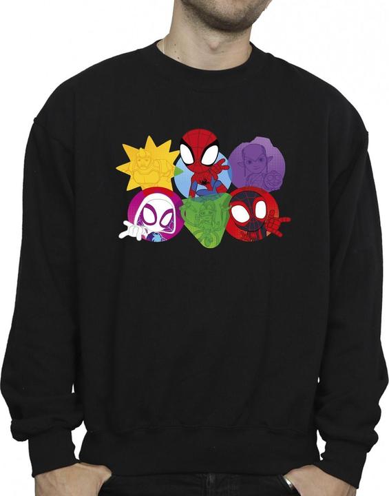 Produktbild Spidey And His Amazing Friends Faces Sweatshirt (4XL)