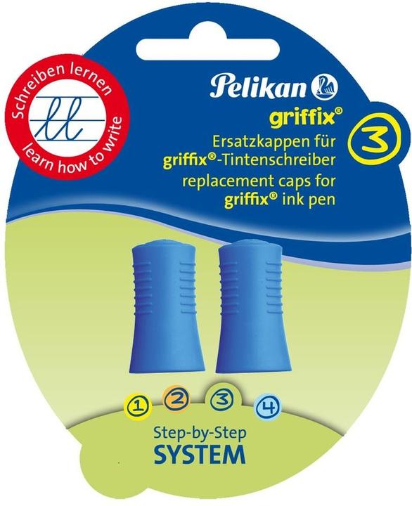 Immagine prodotto Pelikan Cappuccio di ricambio per penna a inchiostro griffix, assortito (Pink, Blu, Verde, Rosso, 1 x)