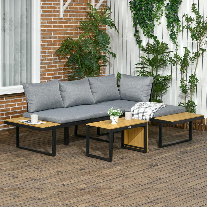 Actual product image Outsunny Garden furniture set