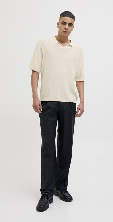 Actual product image Jack & Jones Jorvarenna Knit Ss Split Neck (L)