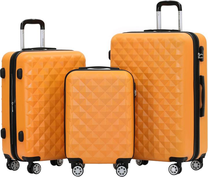 Produktbild Beibye 3-teiliges Hartschalenkoffer-Set (Handgepäck (bis 50l), M (50 - 90l), L (90 - 115l))
