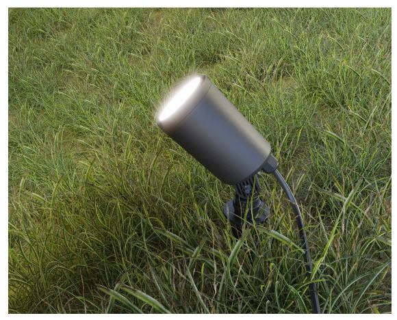 Image du produit Hama Lampe de jardin WLAN avec piquet de terre, étanche, colorée, intensité lumineuse variable (450 lm, IP65)