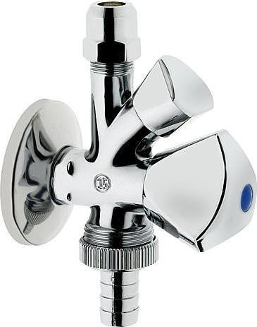 Image du produit Schlosser Vanne d'angle combinée 12' chrome 1720
