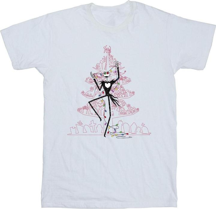 Produktbild Disney The Nightmare Before Christmas Tree Pink TShirt (5XL)