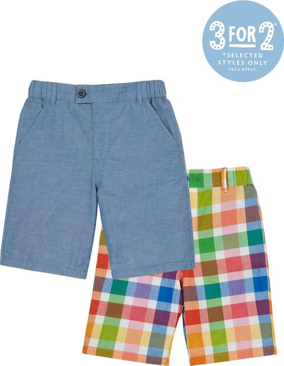 Frugi Kleinkinder Shorts reversible Rhys