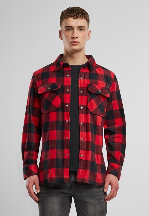 Produktbild Brandit Jeff Fleece Shirt Long Sleeve - 69153 (XXL)