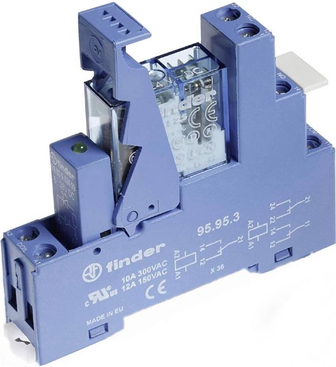 Actual product image Finder Coupling-relay module, series 49 49.61.9.024.0050 1 CO contact 16 A