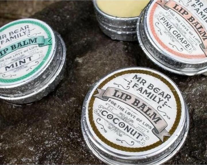 Actual product image Mr. Bear Family Lip Balm Coconut (Balm, 15 ml)