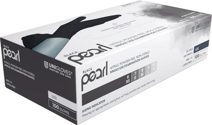 Produktbild Cosmetic Nitrilhandschuhe Black Pearl XL sz puder