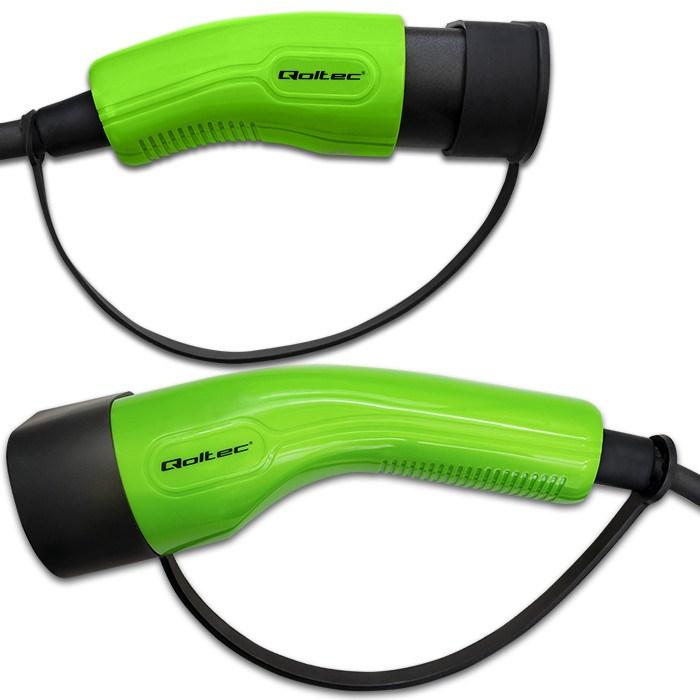 Produktbild Qoltec Kabel EV Typ 2 (7 kW, 32 A, 5 m)
