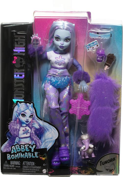 Produktbild Monster High Abbey Bominable Yeti mit Mammut-Haustier und Accessoires