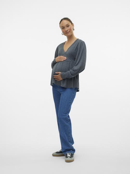 Image du produit Mamalicious Coupe normale Top col V Blouse (XL)