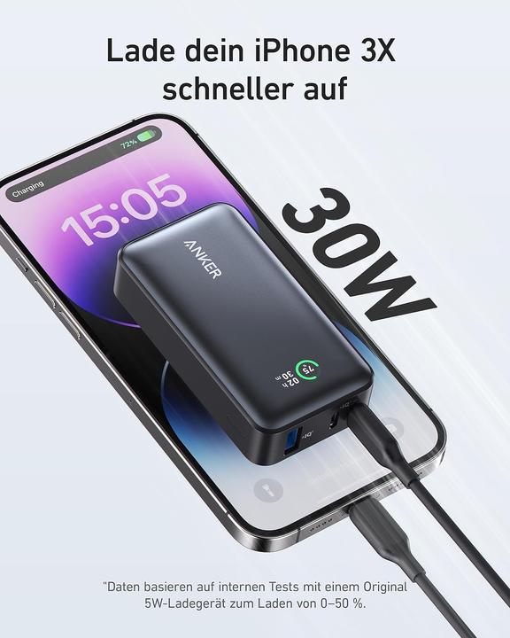 Produktbild Anker Powerbank 533 (10000 mAh, 30 W)