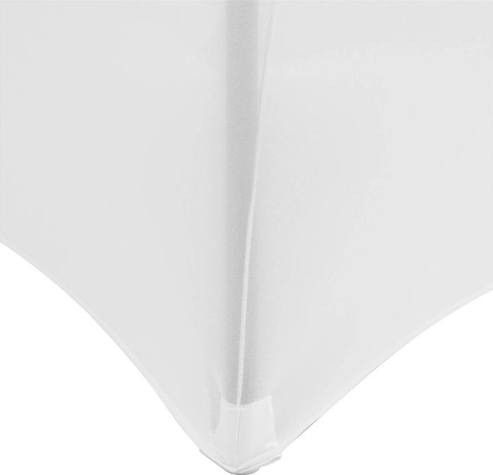 Produktbild Royal Catering Tischhusse Tischbezug Husse für Tisch Husse Stretch Husse Weiss rund