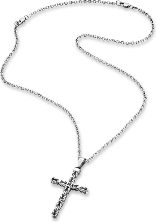 Immagine prodotto Save Brave Collana da uomo SBN-DAN 50 cm, regolabile (Acciaio inossidabile)