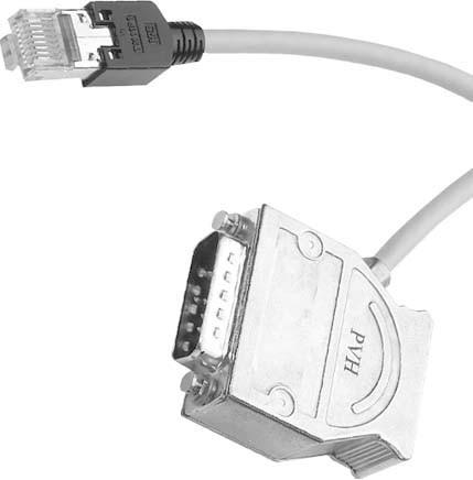Actual product image Siemens Industrial EtherNet cable (CAT5e, 0.50 m)