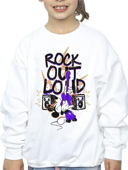 Produktbild Disney Mickey Mouse Rock Out Loud Sweatshirt Mädchen (116)