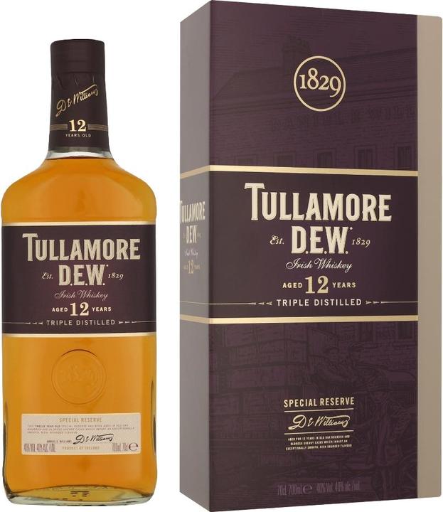 Actual product image Tullamore Dew 12 Years Special Reserve (Bourbon, Irish whiskey, 1 x 70 cl)