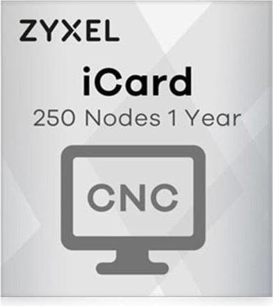 Zyxel iCard Cloud Network Center 250 Nodes (250 Devices, 12 months)
