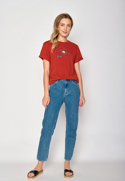 Produktbild Greenbomb Women's Nature Sunset Ride Stop T-Shirt (L)