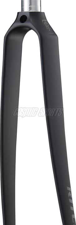 Actual product image Ritchey Comp Road Carbon Fork, 700C, 368mm, 43mm, 100x9mm QR, 25.4-26.8, rim brake, matte carbon UD