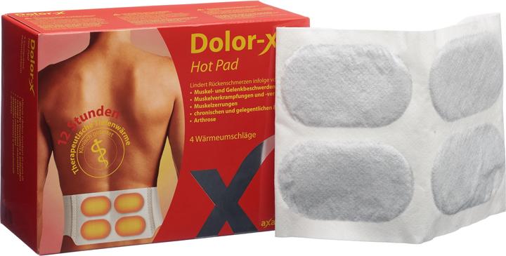 Immagine prodotto Dolor-X Buste di calore HOT Pad (4 x, 2820 ml, 557 g)