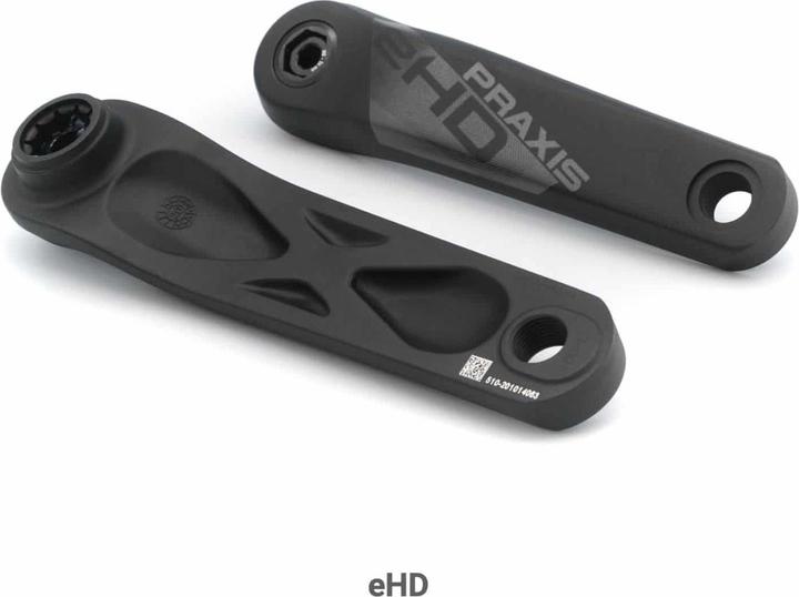 Actual product image E-Crank Type 1 HD Aluminium (165 mm)