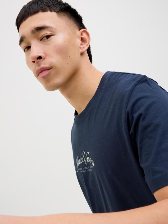 Actual product image Jack & Jones Gedruckt Rundhalsausschnitt T-shirt T-shirt (XXL)