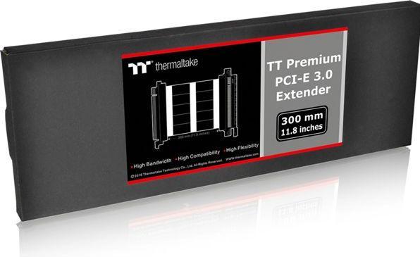 Actual product image Thermaltake Riser Card PCIe Extender Cable